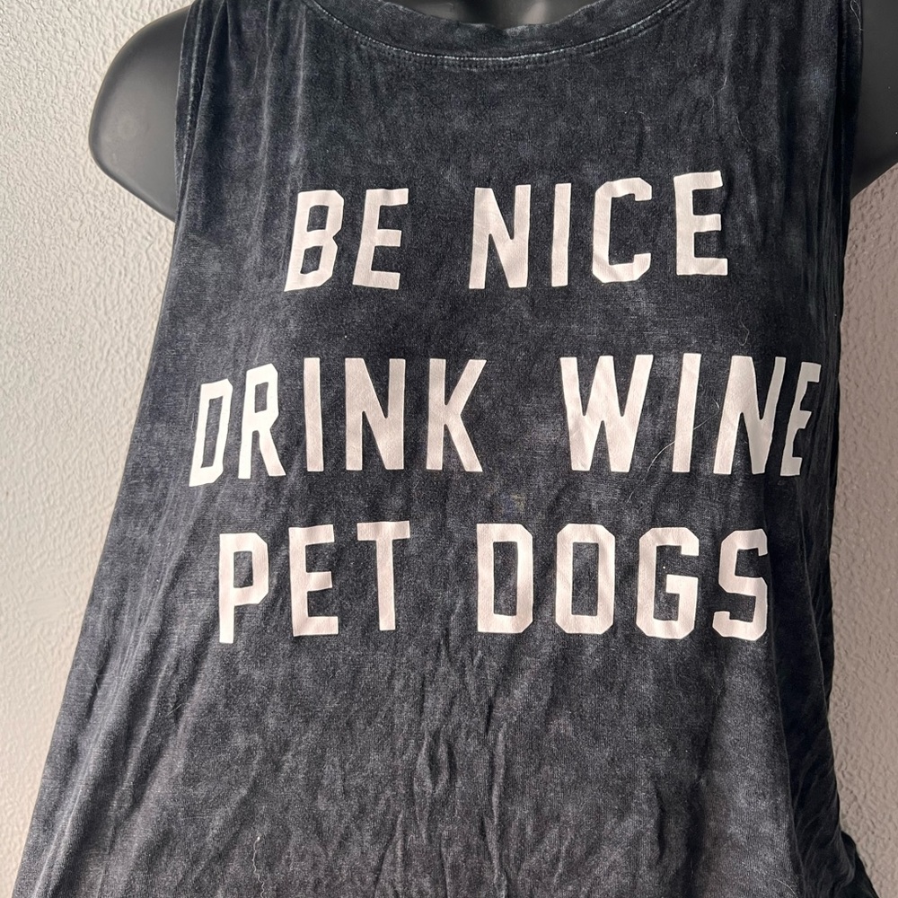 Xl Grayson thread grey tank top